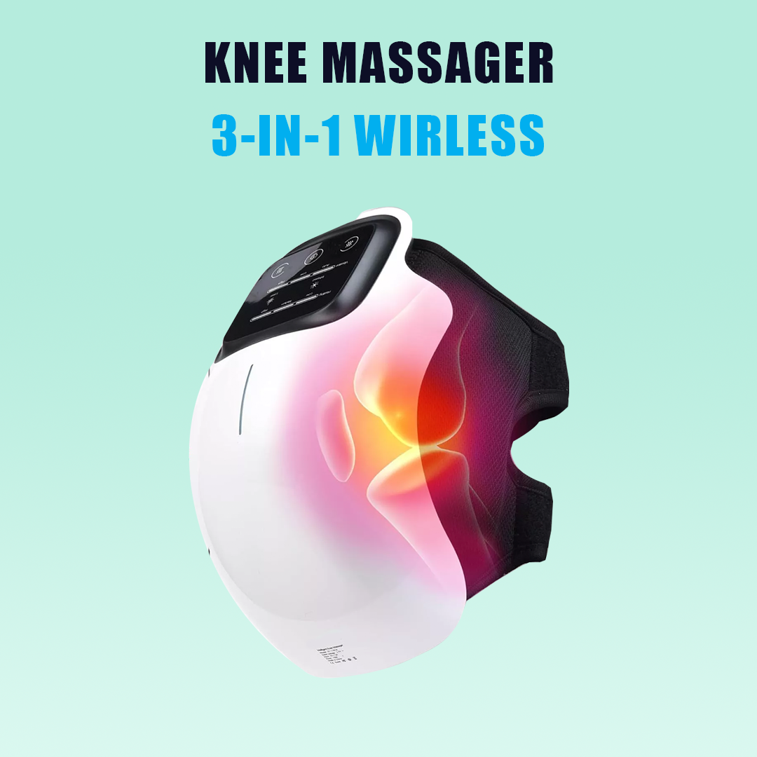 KneeRelief™ 3-in-1 Knee Massager