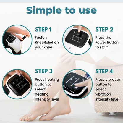 KneeRelief™ 3-in-1 Knee Massager